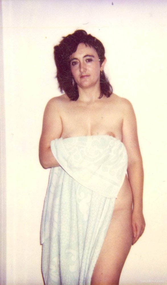 A lot of old pics of my wife with Polaroid in young ages