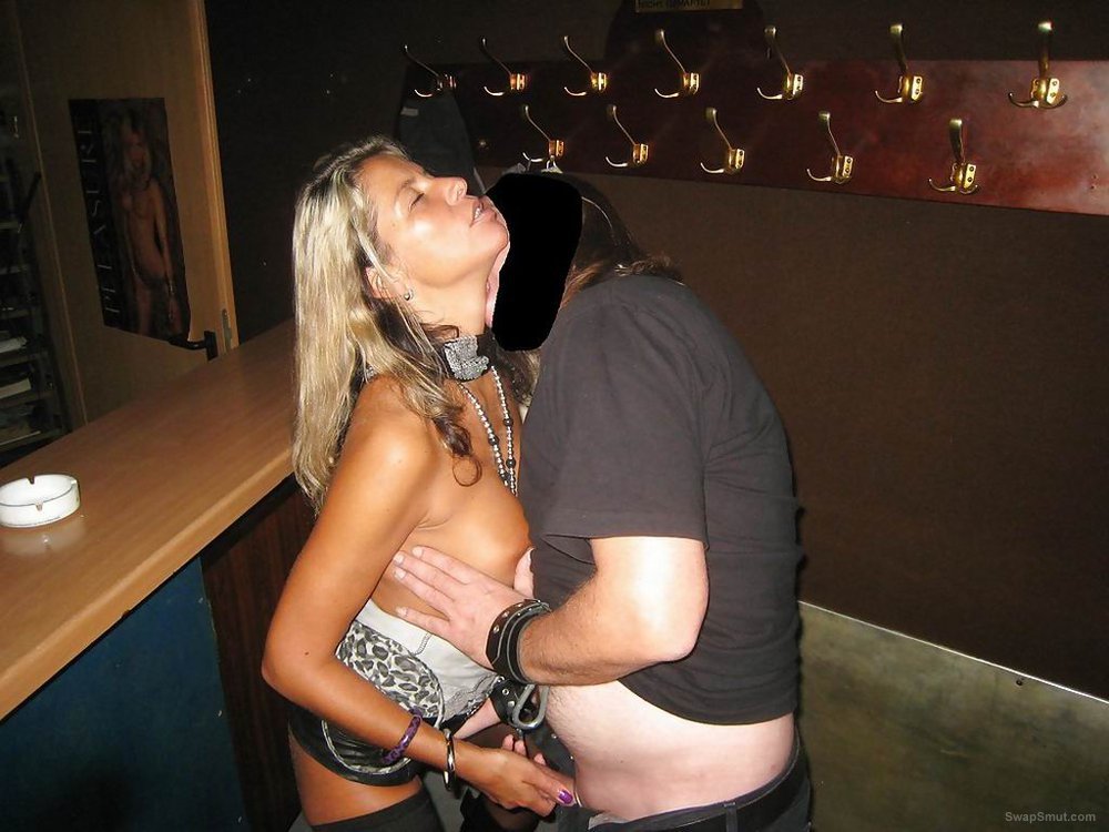 Blonde slut sex wife with strangers enjoying a group sex fuck